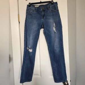 Kut from the Kloth Catherine Boyfriend distressed Jeans Women's Size 4  Blue